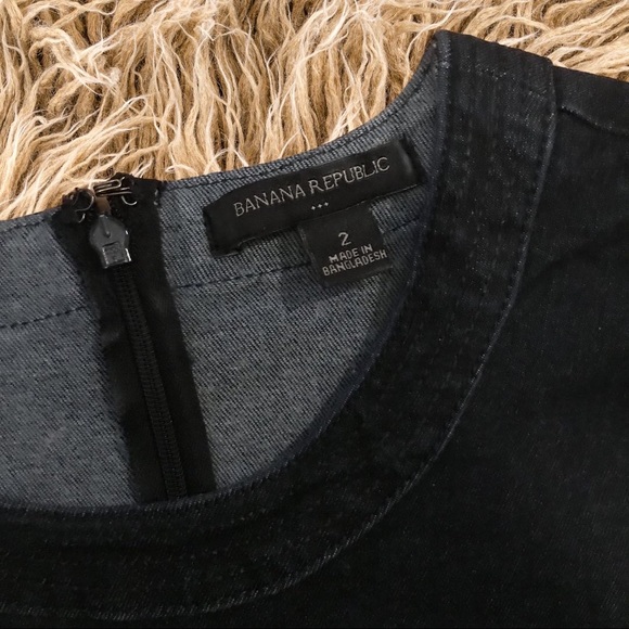 Denim A-Line Dress - Picture 2 of 3